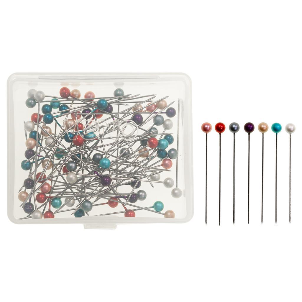 Preview: Perlkopf-Stecknadeln 0,6x38mm 10g